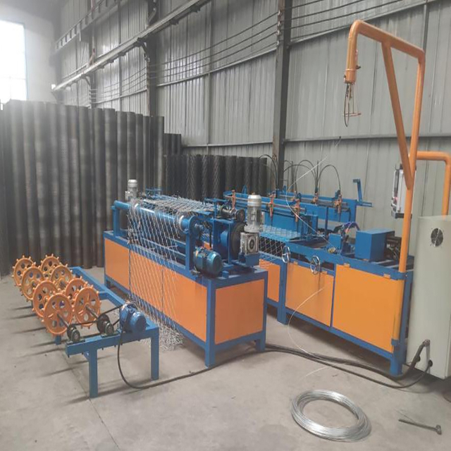 Automatic Single Wire PVC Chain Link Fence Machine