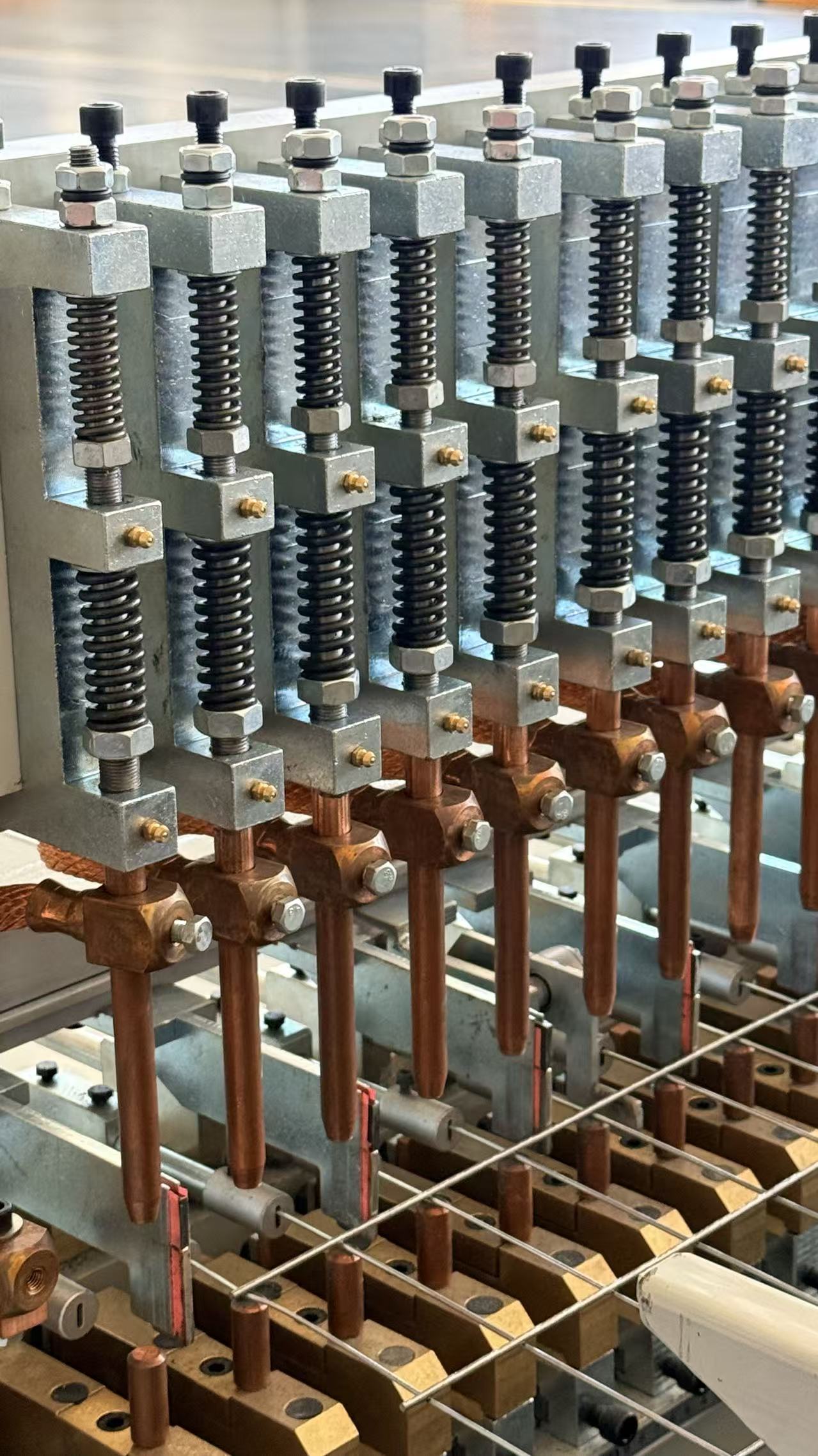Mechanical welded joints
