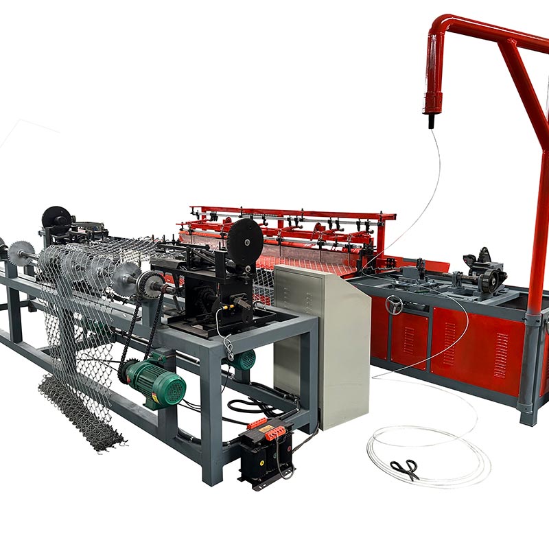 Single-Chain-Link-Fence-Machine
